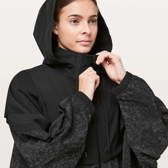 LULULEMON Ride & Reflect Cape/Jacket REFLECTIVE - Very Excellent Condition - Picture 6 of 16